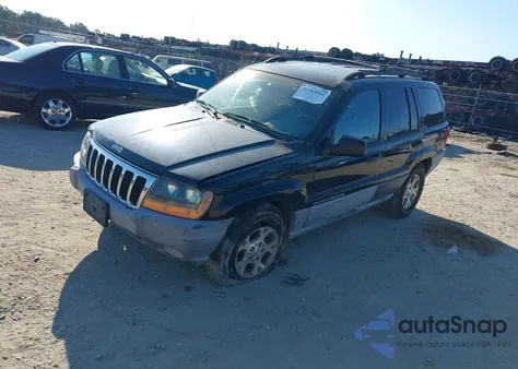 2000 Jeep Grand Cherokee Laredo из США, поврежденный, VIN 1J4GW48S5YC407407
